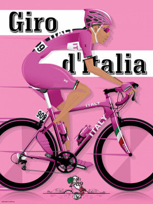 Giro D'italia Grand Tour Bicycle Race | Artbanx UK