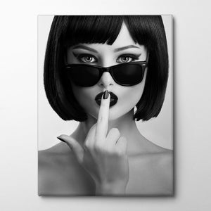 Kiss This Canvas Print by David Drake | Artbanx UK Wall Art