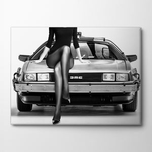 The Future Is Female Canvas Print by David Drake | Artbanx UK Wall Art