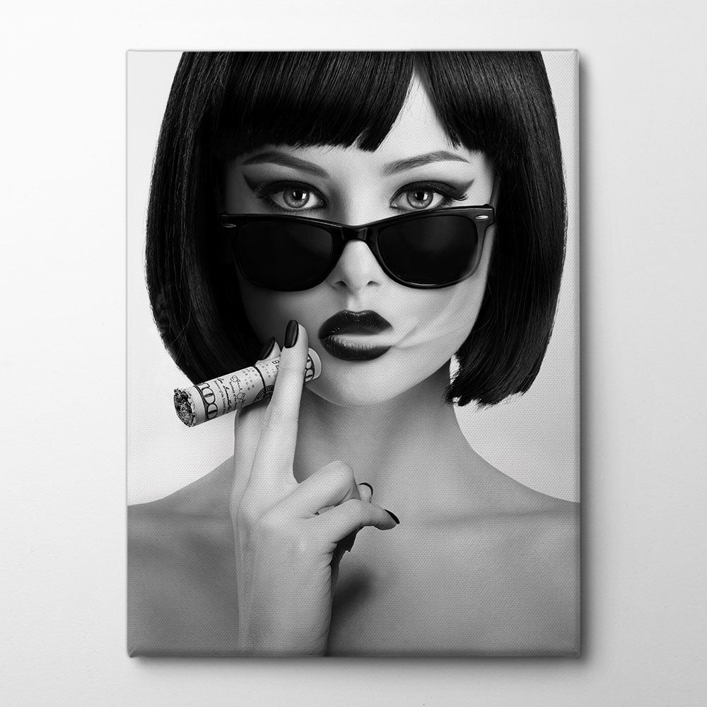 Smoke This Canvas Print by David Drake | Artbanx UK Wall Art