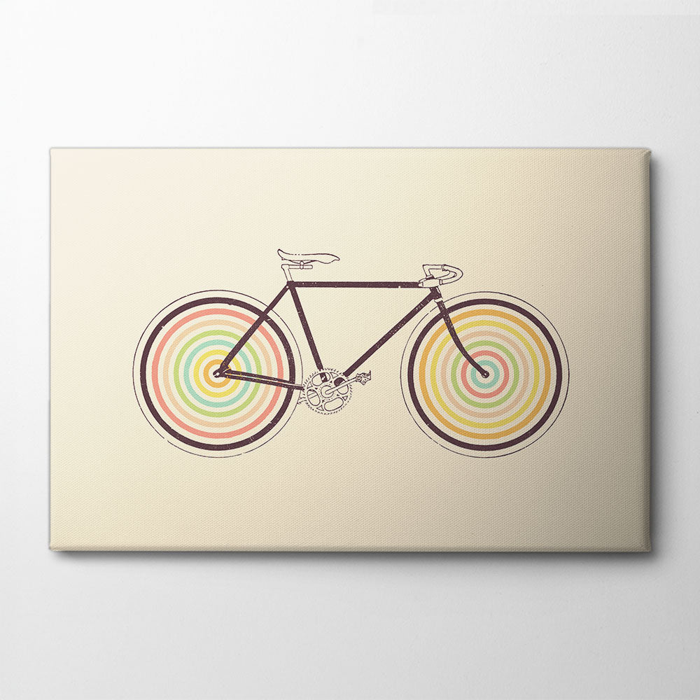 Velocolor Canvas Print by Florent Bodart | Artbanx UK Wall Art
