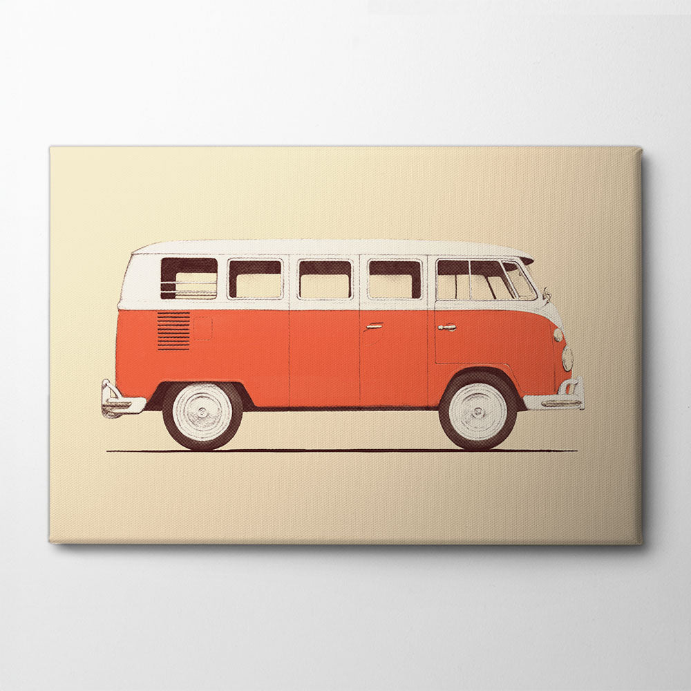 Redvan Canvas Print by Florent Bodart | Artbanx UK Wall Art