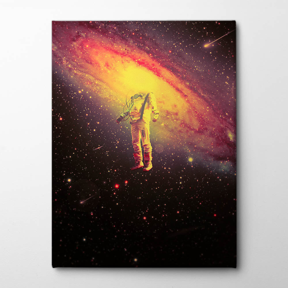 Mr. Galaxy Canvas Print by Nicebleed | Artbanx UK Wall Art