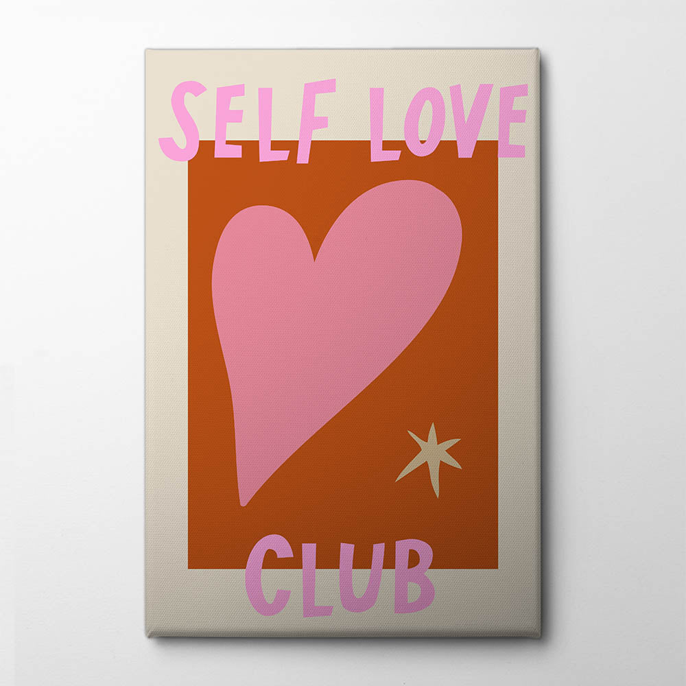 Self Love Canvas Print by Talitha McQueen | Artbanx UK Wall Art