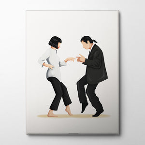 Pulp Fiction Canvas Print by Nour Tohme | Artbanx UK Wall Art