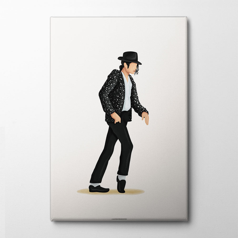 Moonwalk Canvas Print by Nour Tohme | Artbanx UK Wall Art