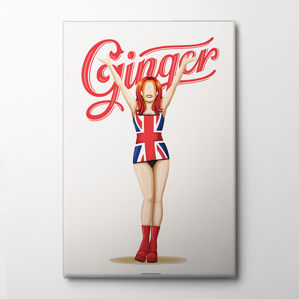 Ginger Spice Canvas Print by Nour Tohme | Artbanx UK Wall Art