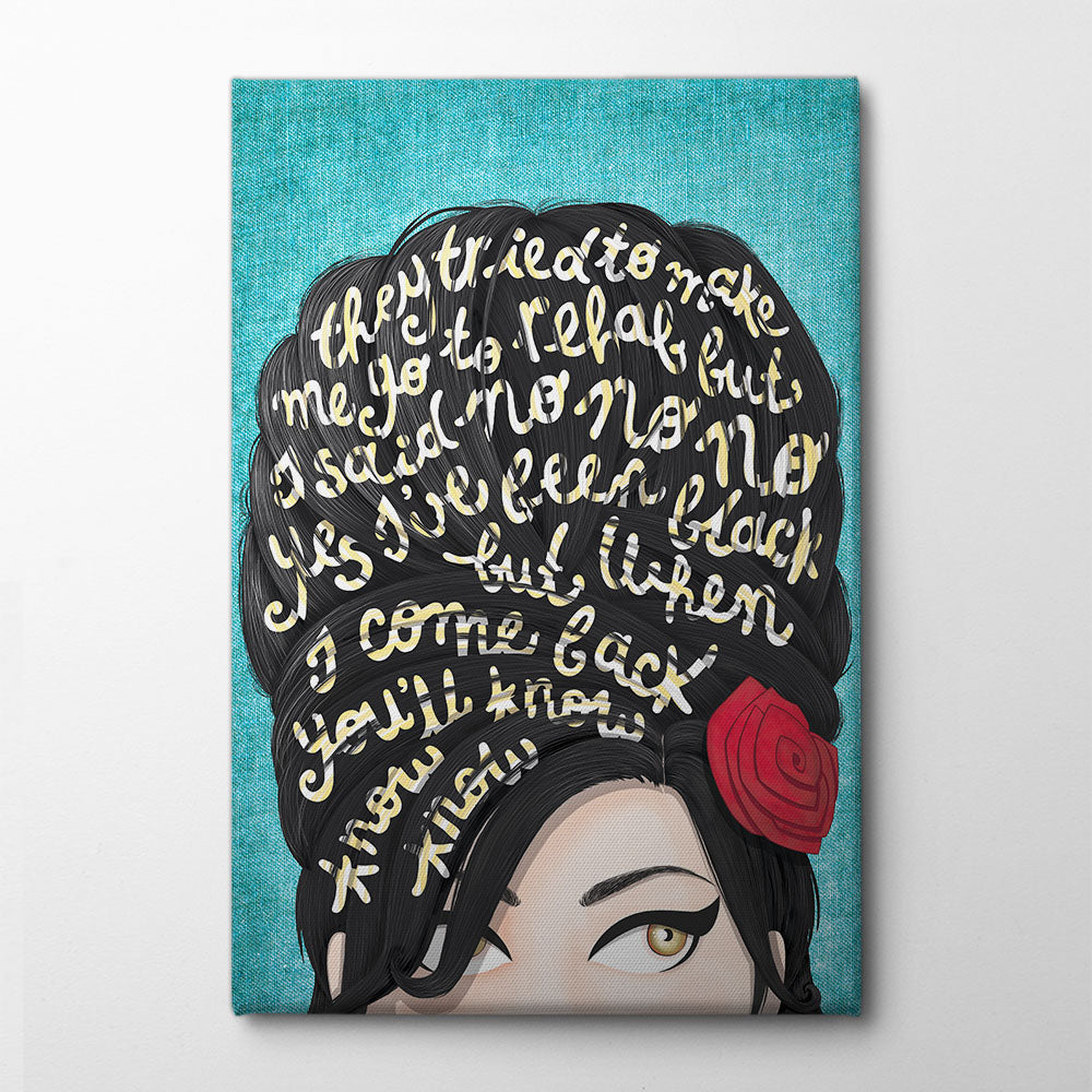 Rehab Canvas Print by Nour Tohme | Artbanx UK Wall Art