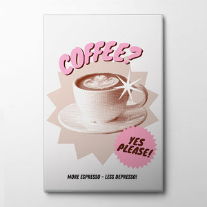 Cup of Joy Canvas Print by Athene Fritsch | Artbanx UK Wall Art