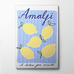 Lemon Bliss Amalfi Canvas Print by Athene Fritsch | Artbanx UK Wall Art