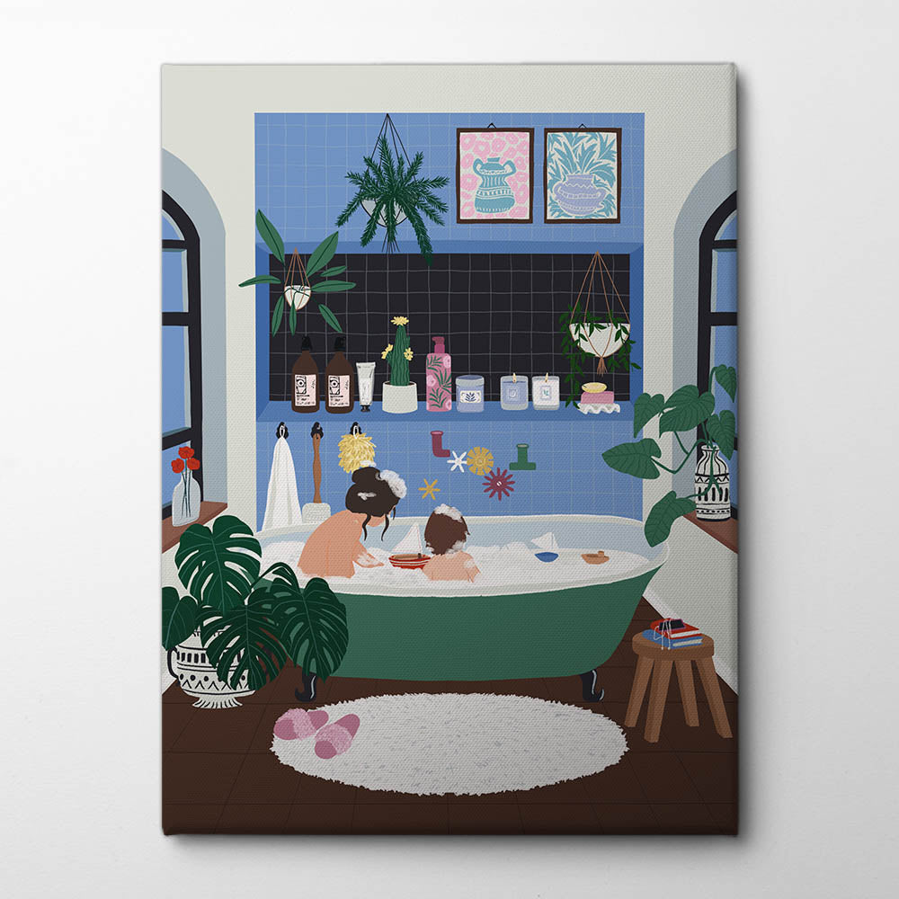 Spa Canvas Print