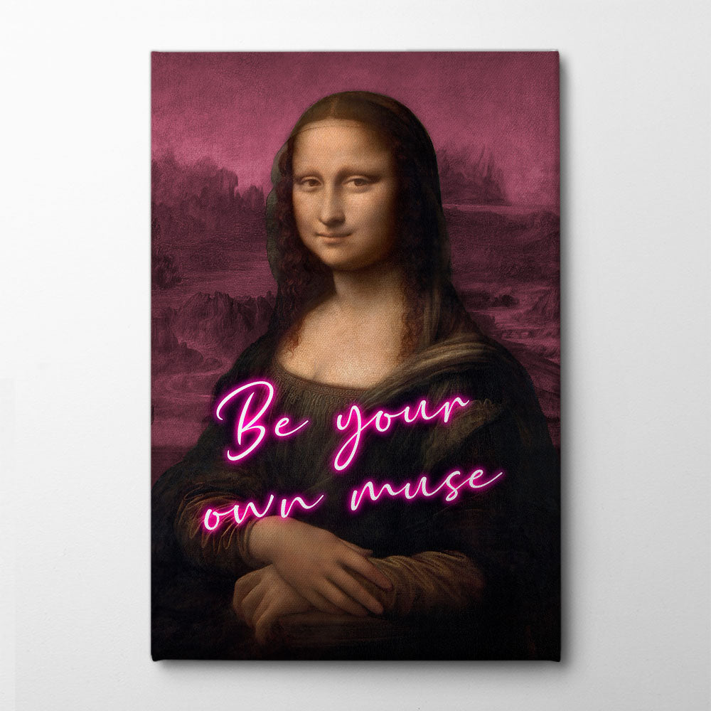 Beyourownmuse2 Canvas Print by Talitha McQueen | Artbanx UK Wall Art