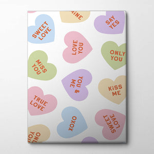 Heartfelt Messages Canvas Print by Treechild | Artbanx UK Wall Art