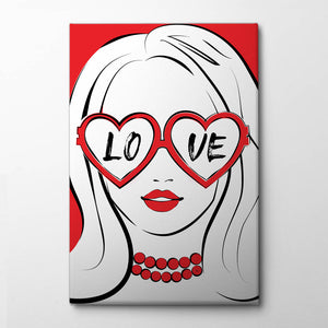 Heartfelt Vision Canvas Print by Martina | Artbanx UK Wall Art