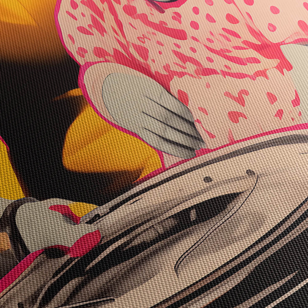 Surreal Mom Canvas Print Close Up