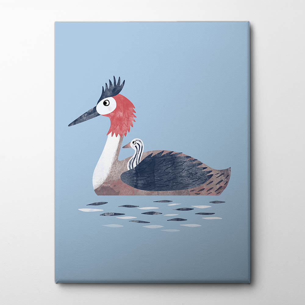 Serene Water Ride Canvas Print
