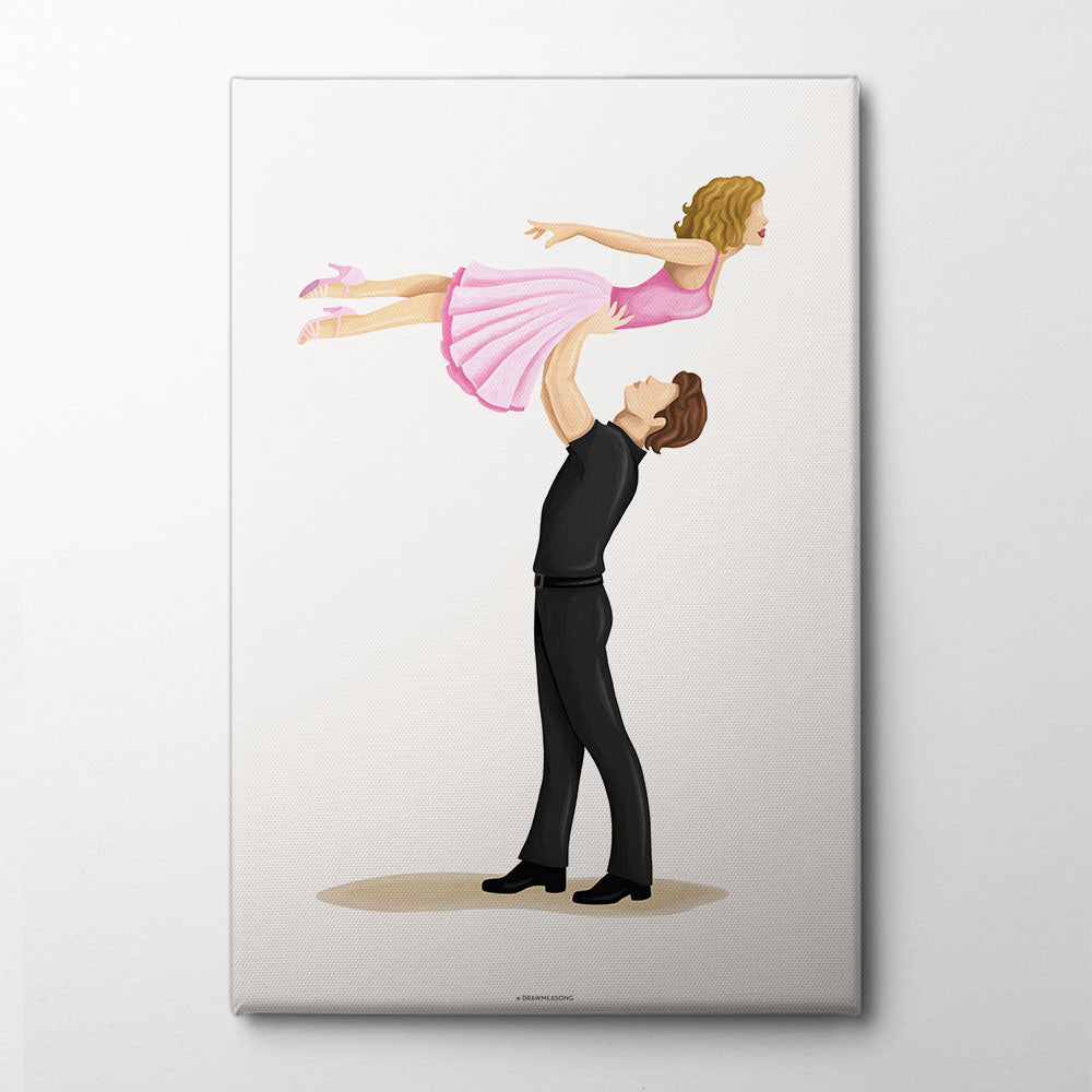 Dirty Dancing Canvas Print by Nour Tohme | Artbanx UK Wall Art