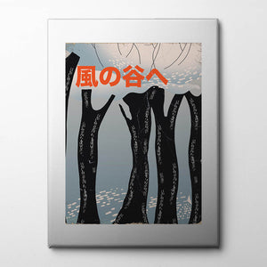 To the Valley of the Wind Canvas Print