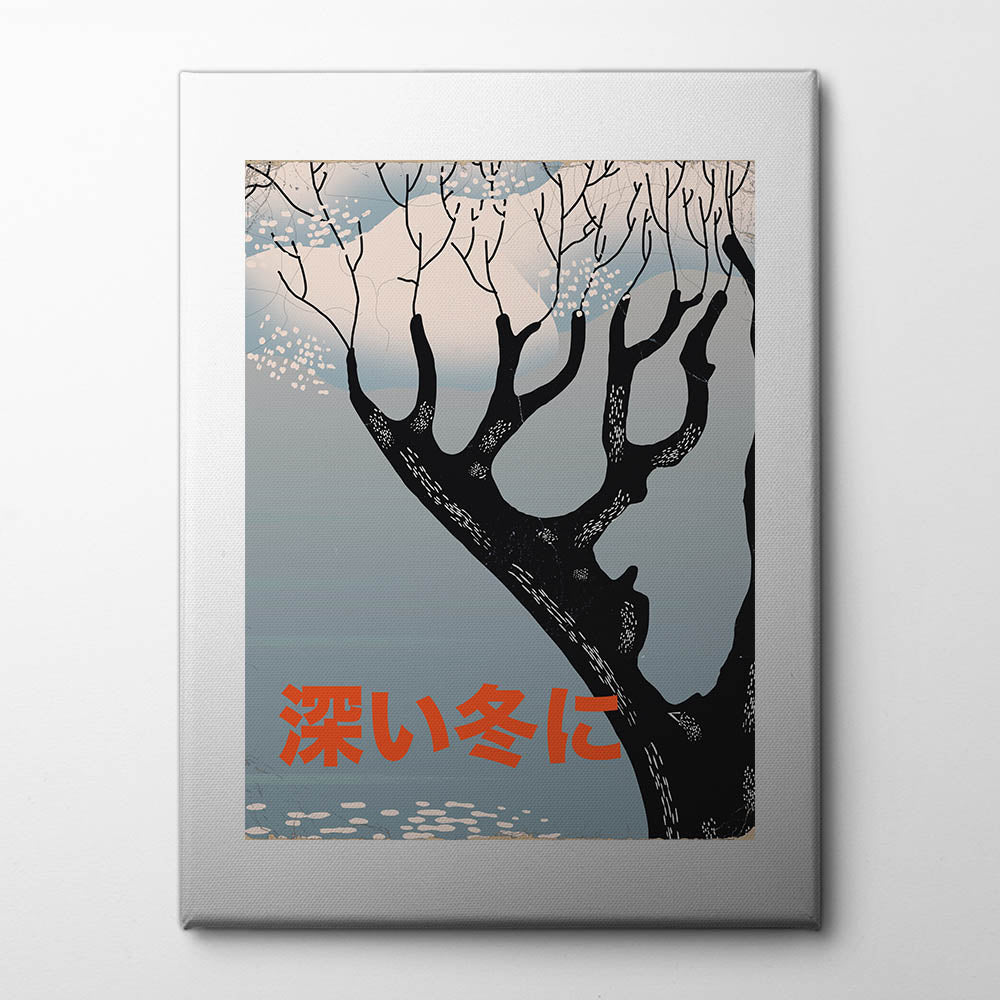 In Deep winter Canvas Print