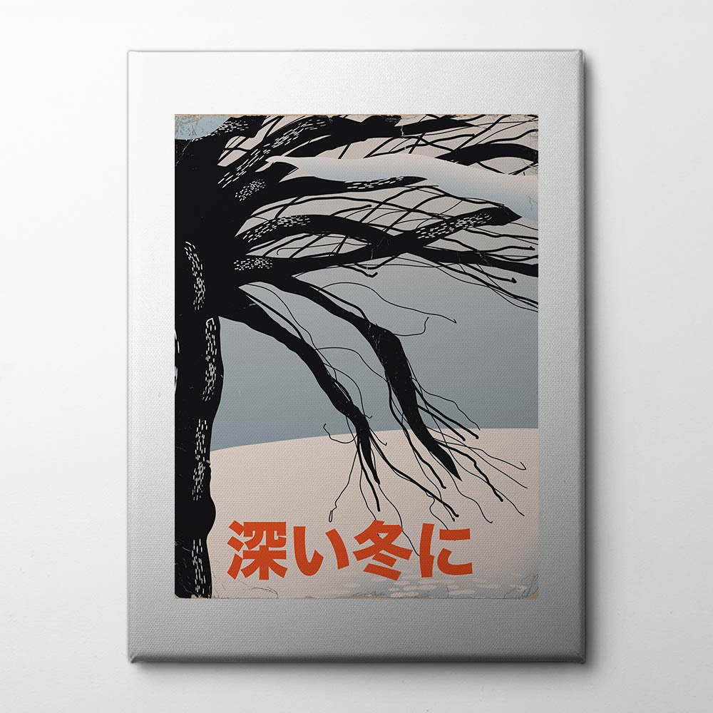 In Deep winter Canvas Print