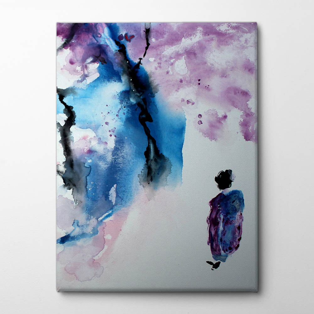 Sakura Time Canvas Print