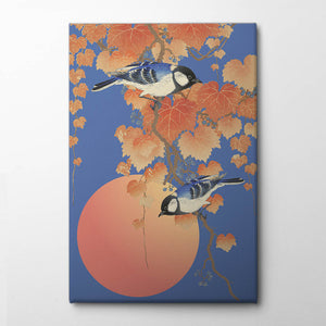 Ohara Koson a — a Remix Canvas Print
