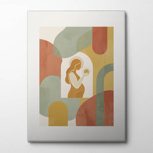 Motherhood Canvas Print