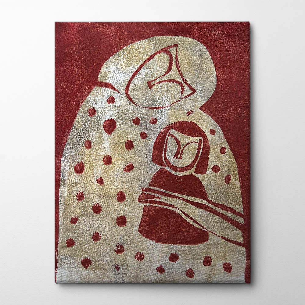 Mother and Child Canvas Print