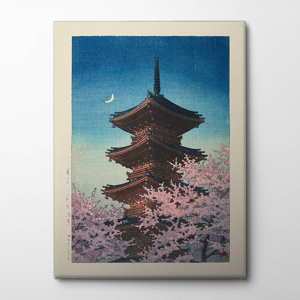 Haru No Yu Canvas Print