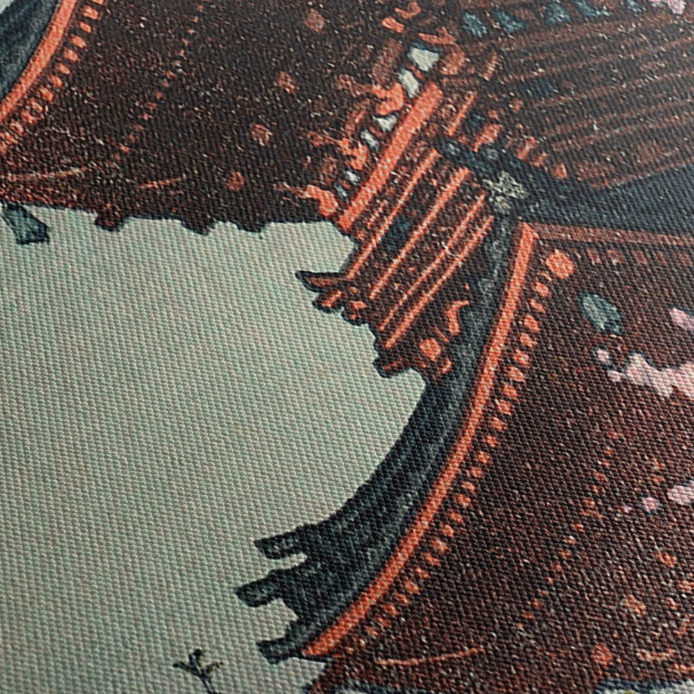 Haru No Yu Canvas Print Close Up
