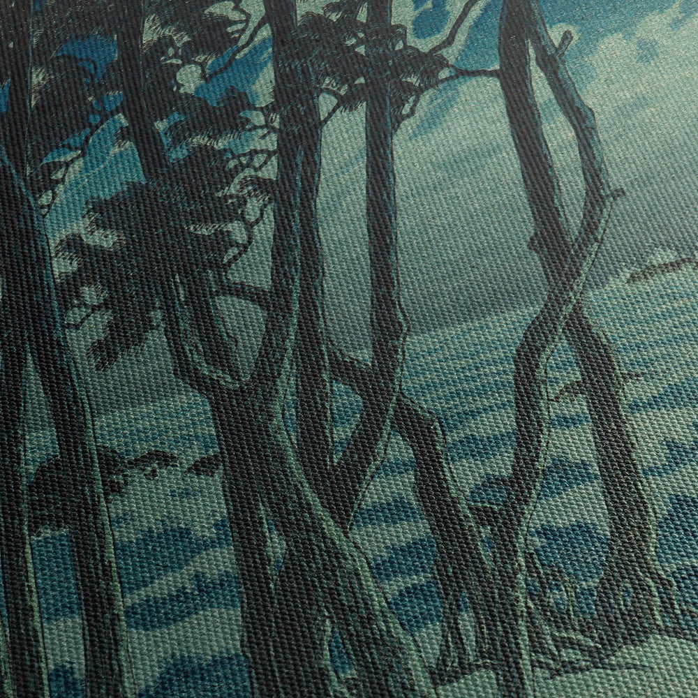 Hinomisaki Canvas Print Close Up