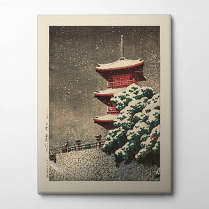 Temple At Izumo 1926 Canvas Print
