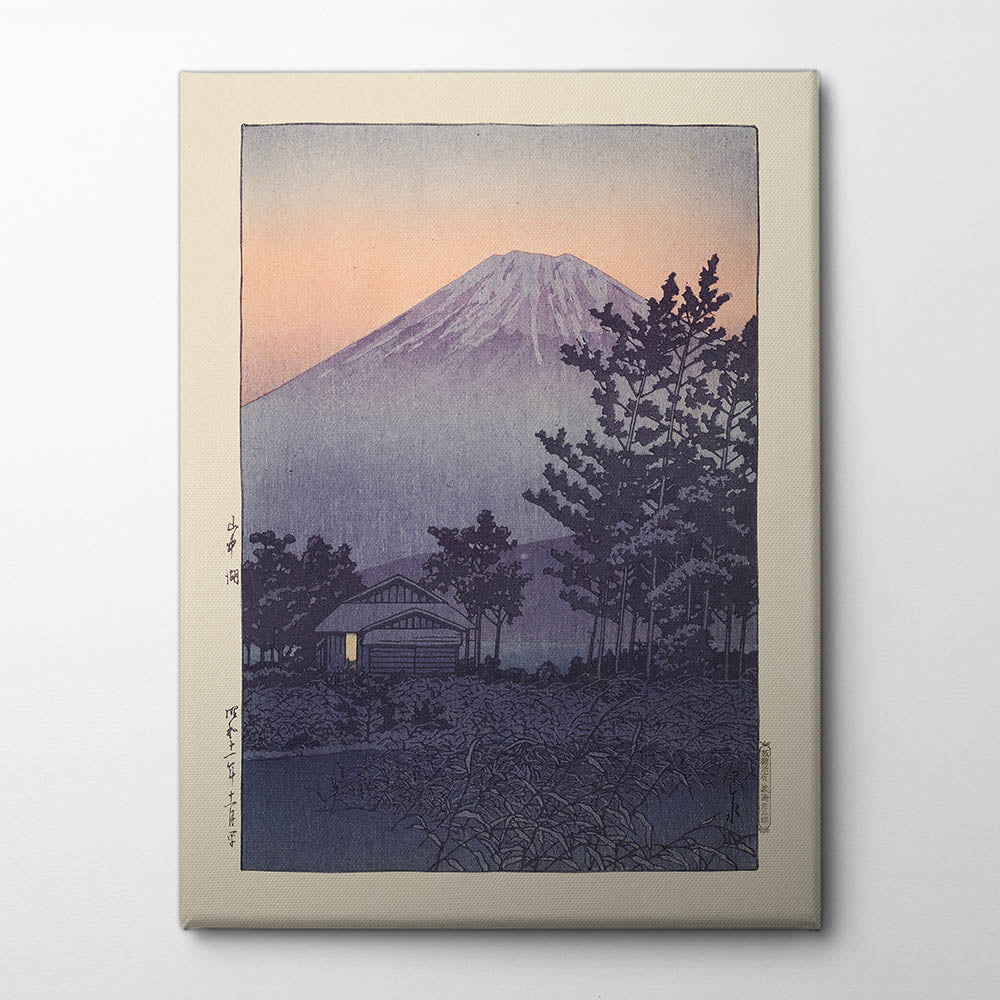 Yamanakako (lake Yamanaka) (1936) Canvas Print