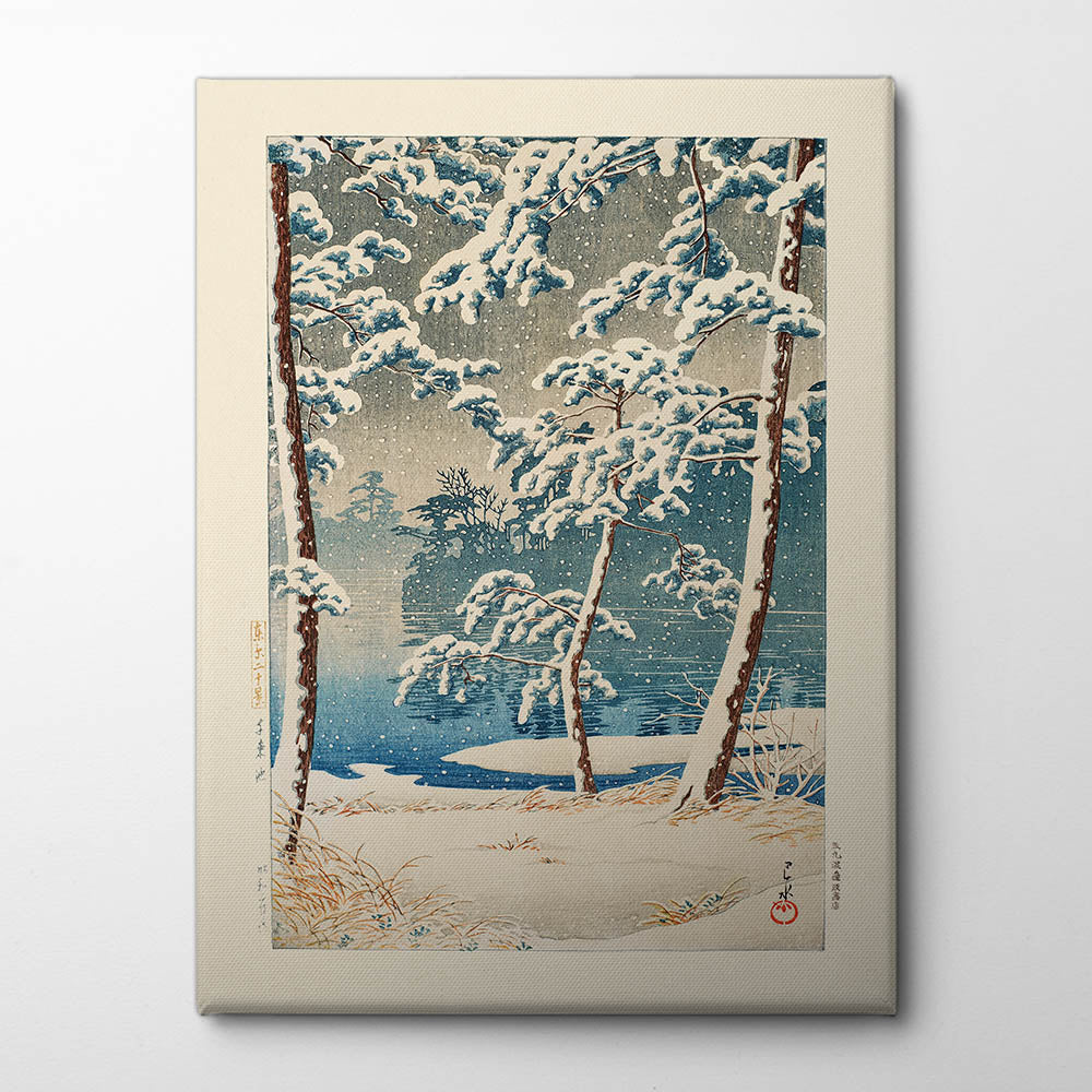 Senzokuike (senzoku Pond) (1928) Canvas Print