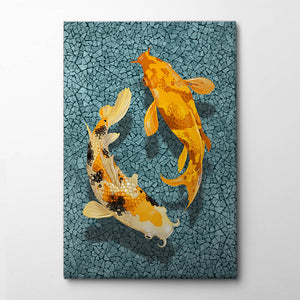 Koi Canvas Print
