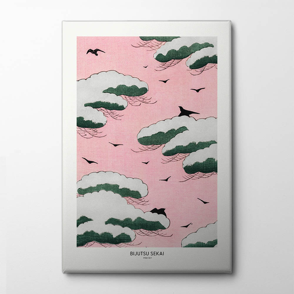 Pink Sky Canvas Print