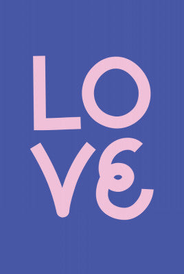 Love Blue Pink | Artbanx UK