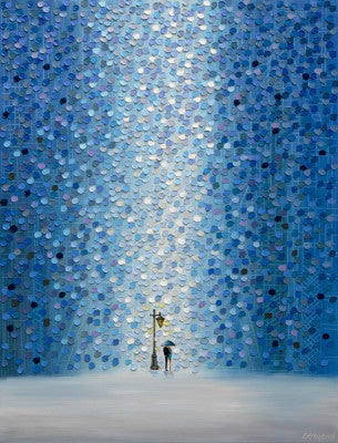Rainy Streetlight Sonata | Artbanx UK