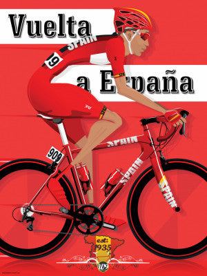 La Vuelta Grand Tour Bicycle Race | Artbanx UK