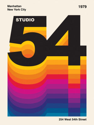 Studio 54 Retro Design | Artbanx UK