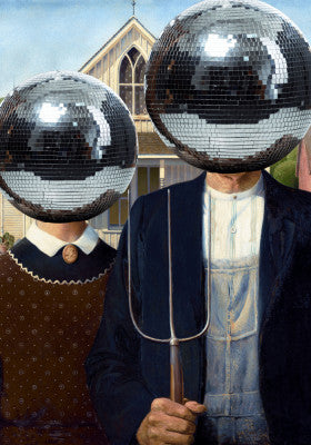 American Gothic with Disco | Artbanx UK