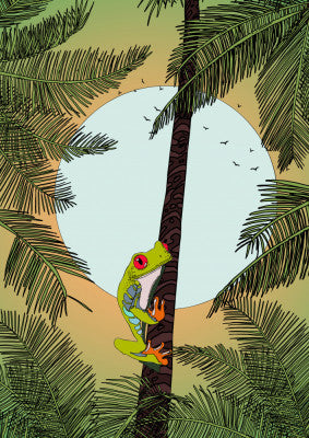 Frog In The Jungle | Artbanx UK