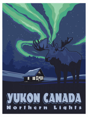 Yukon Canada Travel Print | Artbanx UK