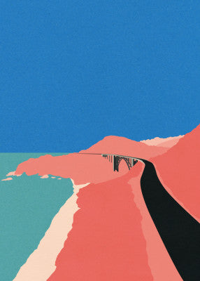 Pacific Coast Highway Big Sur | Artbanx UK