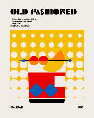 Old Fashioned Bauhaus Cocktail | Artbanx UK