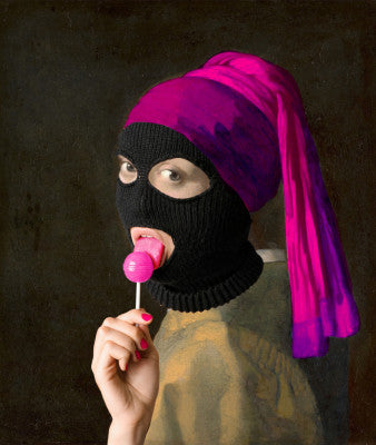 Girl in Balaklava | Artbanx UK