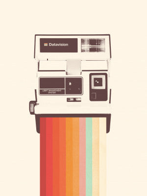 Instant Camera Rainbow | Artbanx UK