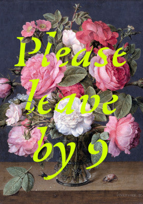 Floral Exit Request | Artbanx UK