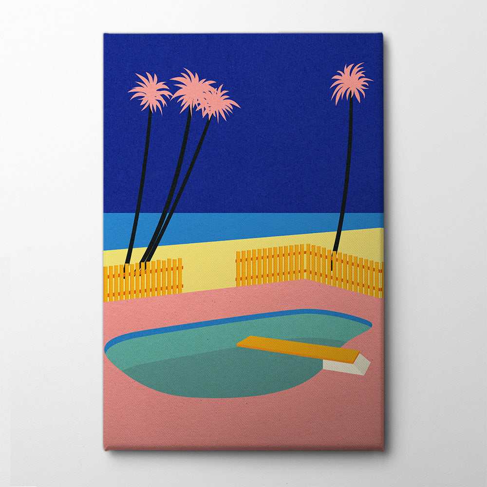 Retro Poolside Dream