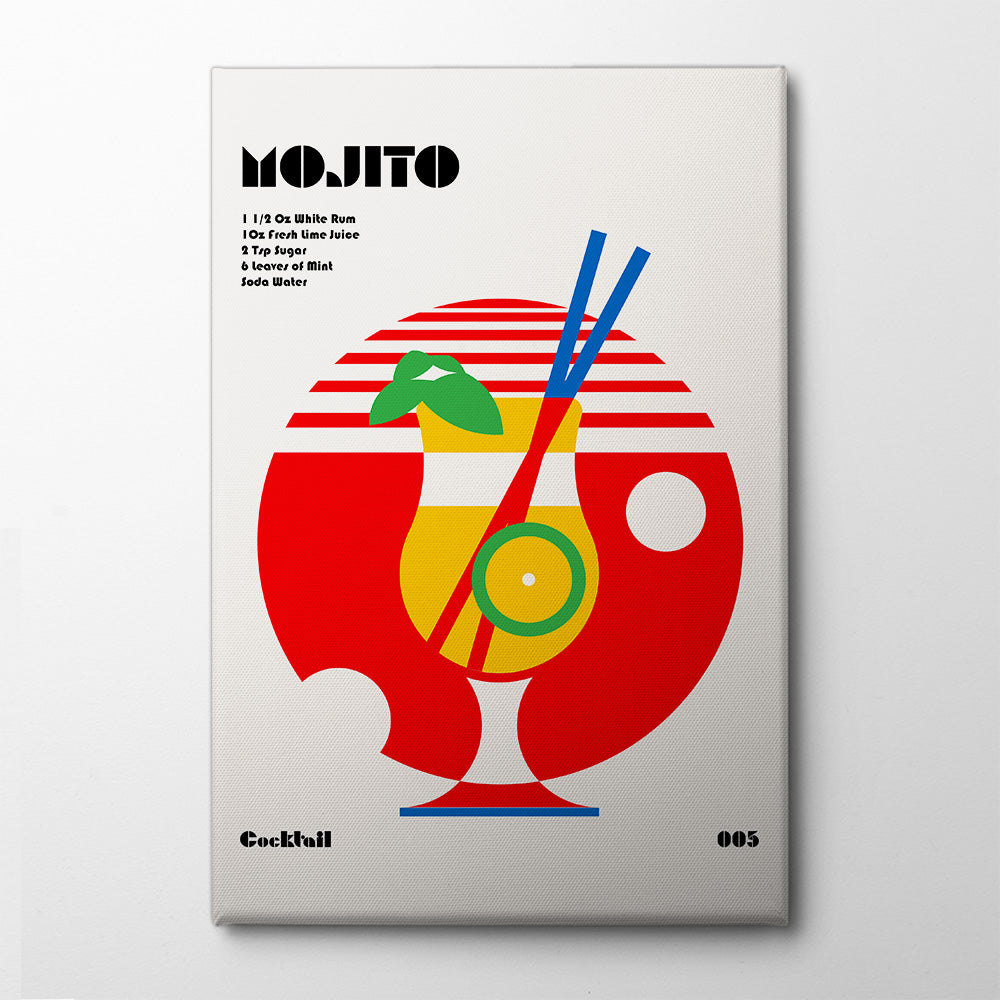 Mojito Bauhaus Cocktail